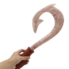 Moana 2 Maui Fish Hook Cosplay Weapon Light Up EVA Toy Kids Xmas Gift picture