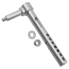 Caltric AM120680 Deck Wheel Arm for John Deere GX335 X324 2210 4010 Front Right picture