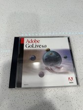 SEALED Adobe Golive 6.0 for Mac - Education Version w/ Product Key (90034733) picture