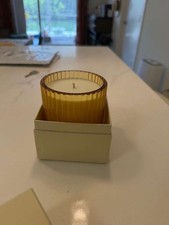 Rolex Green Scented Candle Fluted Glass VIP Gift With Matches picture