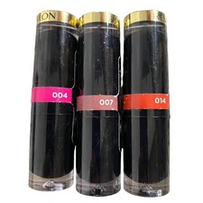 Lot of 3 NEW REVLON Super Lustrous Glass Shine Lipstick 004 007 014 picture