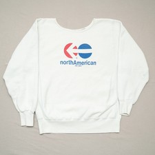 Vintage North American Van Lines John F Goetjen Sons Reverse Weave Sweatshirt picture