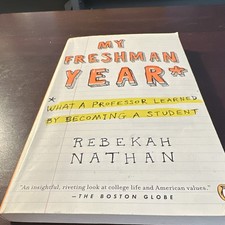 Penguin Books My Freshman Year Rebekah Nathan Paperback Education picture