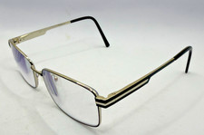 WIDE GUYZ LUCKY FRAMES ONLY EYEGLASSES LUCKY BLACK  /WHITE / GOLD 60-17-150 picture