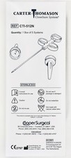 *5-Packs* Carter Thomason CloseSure System Puncture Closure Device CTI-512N picture