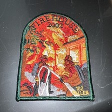 Firefighter 2002 IAFF Fire department Patch NEW EMT Fallen remembrance picture