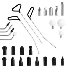 Paintless Dent Repair Tools 6 Pieces of Dent Removal Rods with Awl Head Paint... picture