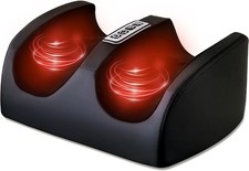Foot Massager with Heat Electric Foot and Calf Massager Black picture
