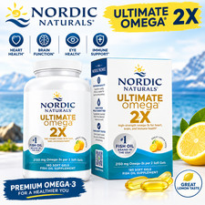 Nordic Naturals Ultimate Omega 2x Fish Oil 2150 mg 180 SoftGels EPA & DHA picture