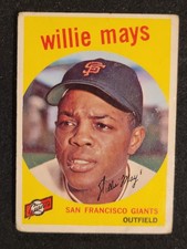 1959 Topps - Willie Mays #50 - Centered  VG  *CLCOLLECTIBLES* picture