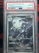 Steelix 150/132 Mega Evolution Illustration Rare PSA 10 GEM MINT 💎 picture