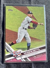 MOOKIE BETTS @ 2017 Topps Update Pink Mothers Day #US18 #/50 Red Sox Dodgers picture