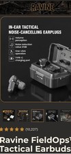 Ravine Field Ops Pro Hearing Protection Earbuds With Lifetime Warranty picture