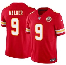Kenneth Walker III #9 Red Stitched Football Jersey S-3XL picture