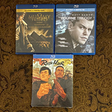 The Mummy Trilogy + The Bourne Trilogy + Rush Hour 3-Film Blu-ray + Digital picture