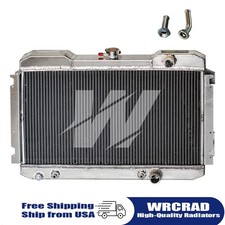 3Row All Aluminum Radiator For Nissan 720 2.0L 2.4L 1983 1984 1985 1986 L4 AT/MT picture