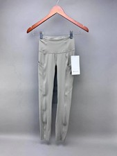 Lululemon Womens Gray Fast and Free HR Tight 25'' Pants Size 0 picture