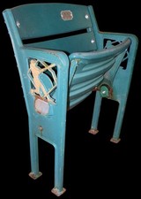 ⚾PROGRESSIVE FIELD SEAT 2 LOGO ENDS Jacobs Cleveland Indians Guardians Stadium⚾ picture