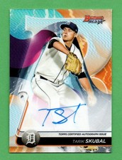 2020 Bowman's Best Best of 2020 Refractor Tarik Skubal Rookie Auto picture
