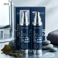 2PCS Particle FACE CREAM Men's Formula 6 in 1 Anti-Aging Moisturizer 1.7oz picture