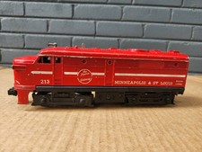 Postwar Lionel 213 M&St.L Minneapolis Powered Alco A Unit FA1 Diesel Switcher picture