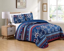 Luxury Home Collection 2 Piece Twin/Twin XL Oversized Quilted Reversible picture