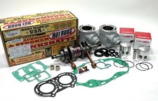 Banshee OEM Bore Athena Cylinders Wiseco Pistons Hot Rod Crank Motor Rebuild Kit picture
