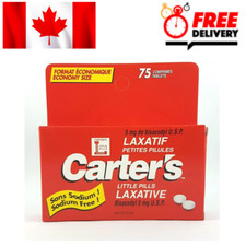 Carter's Little Pills Laxative 75 count Sodium Free Exp 2026+ picture