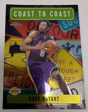 2003 Topps Chrome NBA Kobe Bryant Coast To Coast Lakers Insert #CC7 picture