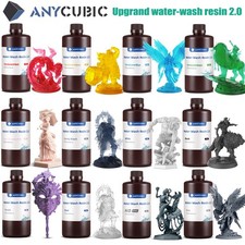 【Buy 3 Pay 2】ANYCUBIC Water-Wash Resin 2.0 Rapid LCD 405nm 3D Printer Resin picture