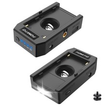 FOMITO NP-F Battery Adapter Plate Fast Charging, for Sony NP-F970/F750/F550 Bat picture
