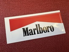 Marlboro Retail Vendor Display Glossy Vinyl Sticker Tobacco Promo Advertising picture