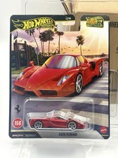 Hot Wheels Premium Boulevard #156 Enzo Ferrari Red GJT68 W/ PROTECTOR Mattel picture