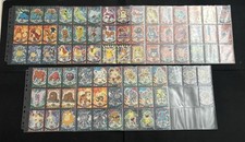 Near Complete Blue Logo 1999 Topps Pokémon Series 1 Set Non-Holo 76/90 Cards LP picture