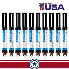 10X Dental Dual Cure Core Build Up Composite Resin Light & Self Cured A2 DENTEX picture