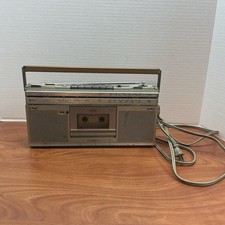 JVC RC-S5JW BIPHONIC Stereo With AC Adapter Pack  FM AM Works READ DESCRIPTION picture