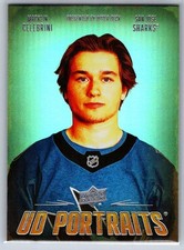 2026-27 Upper Deck Macklin Celebrini UD Portraits #P-7 picture