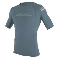 O'Neill Basic Skins S/S Crew Dusty Blue Swimwear L18318 Mens Size M picture