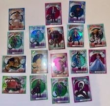 2026 Topps Chrome Disney Card Lot 17 Numbered Parallel Pixar Disney Characters  picture