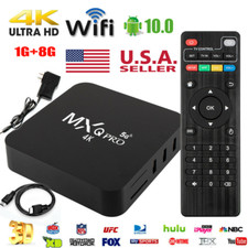 MXQ Pro 4K Ultra HD 64Bit Wifi Android 11 Quad Core Smart TV Box Media Player picture