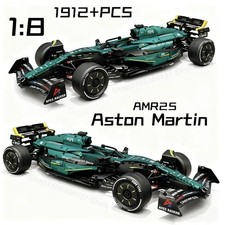 1912PCS Aston Martin Sports Car Building Blocks, Technical MOC DIY Model Set picture