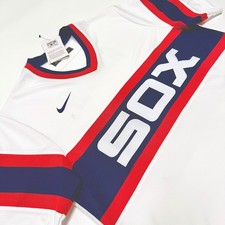 $135 NWT Authentic NIKE Cooperstown Chicago White Sox Frank Thomas Jersey SMALL picture