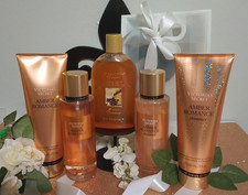 Rare set Victoria's Secret Amber Romance 5 pc gift bag picture