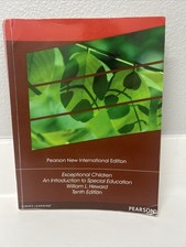 Exceptional Children: Pearson New - Paperback, by Heward William L. - Very Good picture