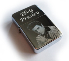 Elvis Presley & Marilyn Monroe Engraved Lighter - CUSTOM LISTING picture