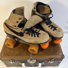 Vintage  Roller Skates Suede RC SPORTS SUNLITE  Men's 8/8.5 Women's 10/10,5 Read picture