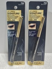 TWO PACK L'OREAL LE LINER SIGNATURE 750 BLUE JERSEY Eye Liner picture