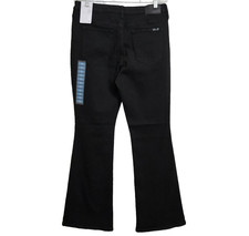 $79 Seven7 Women's Felicity High Rise Slim Flare Jeans Women's 10 Black NWT picture
