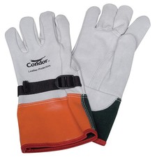 CONDOR 3NEE5 Elec. Glove Protector,11,Wht/Org/Grn,PR 3NEE5 picture