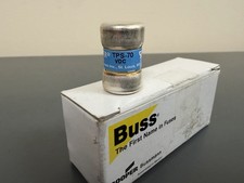 Lot of 10 Bussmann TPS-70 Telpower Fuses 70A 170VDC NOS New Old Stock picture